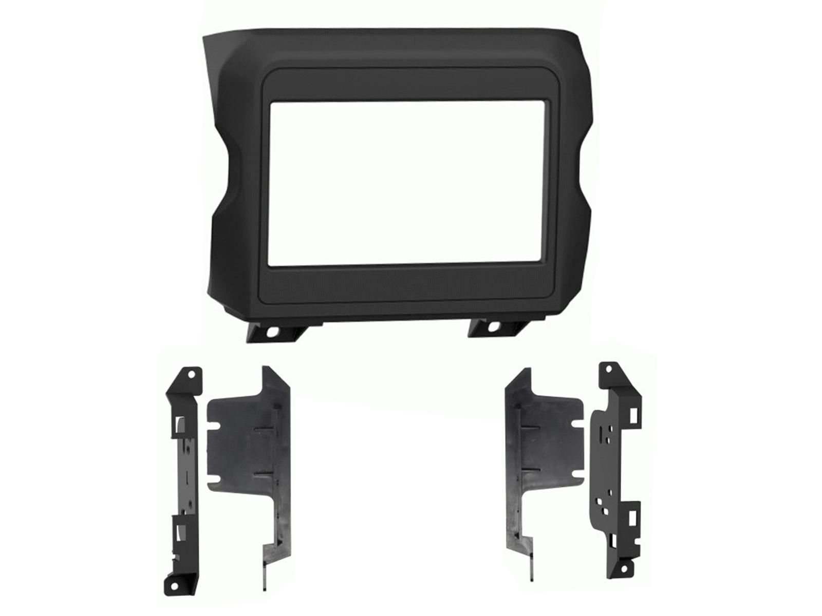 2-DIN frame Jeep Wrangler 18-  Gladiator 20-  zwart