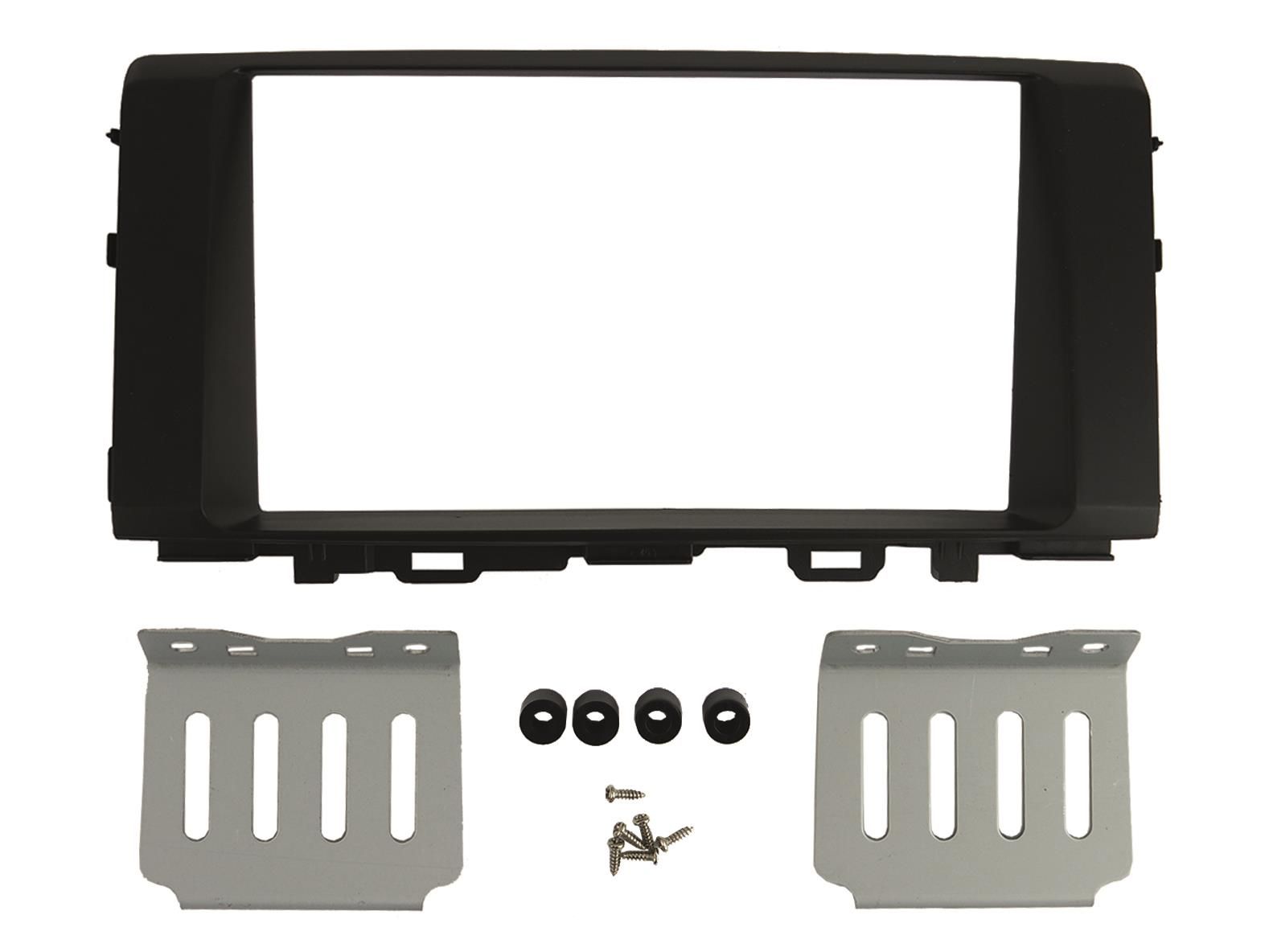2-DIN frame Kia Rio 17-21 zwart