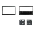 2-DIN frame Mazda 323  626  MX5 00-04 met bakje  zwart
