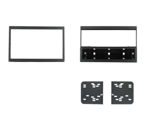 2-DIN frame Mazda 323  626  MX5 00-04 met bakje  zwart