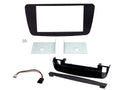 2-DIN frame Mercedes A-class (W176)  GLA  CLA 13-20 zwart