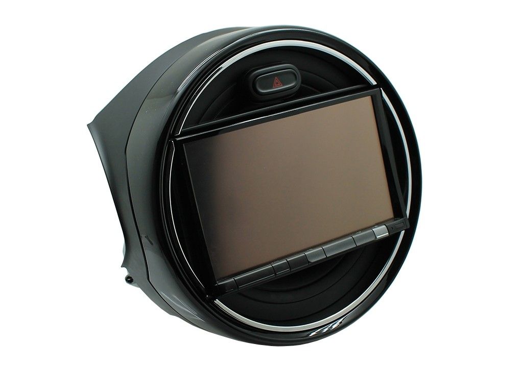 2-DIN frame Mini Cooper (F55 56)  Paceman 14- zwart