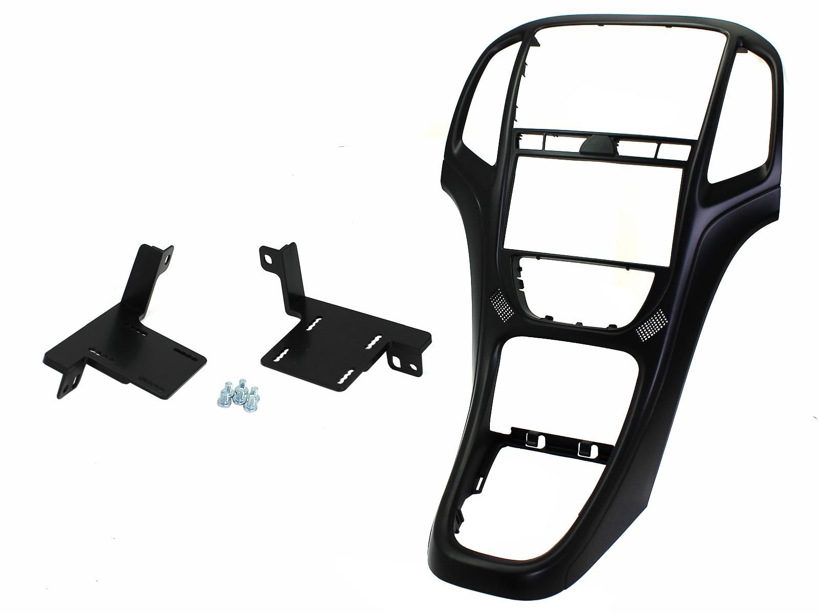 2-DIN frame Opel Astra 10-16 lang  zwart