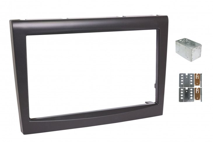 2-DIN frame Porsche 911  Cayman  Boxster 09-14 zwart