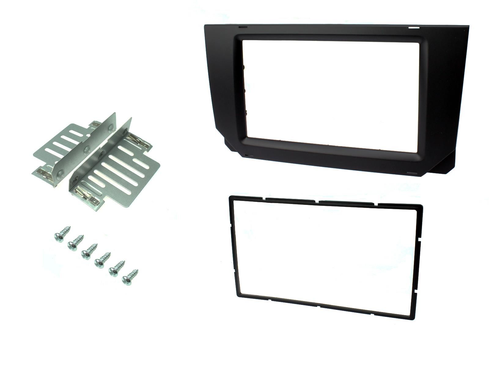 2-DIN frame Seat Ibiza 18-21  Arona 18-  zwart