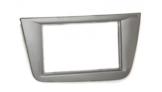 2-DIN frame Seat Altea 04-14  Toledo 05-12 grijs