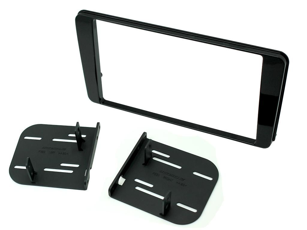 2-DIN frame Subaru BRZ 17-20 piano zwart