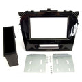 2-DIN frame Suzuki Vitara 15-18 piano zwart