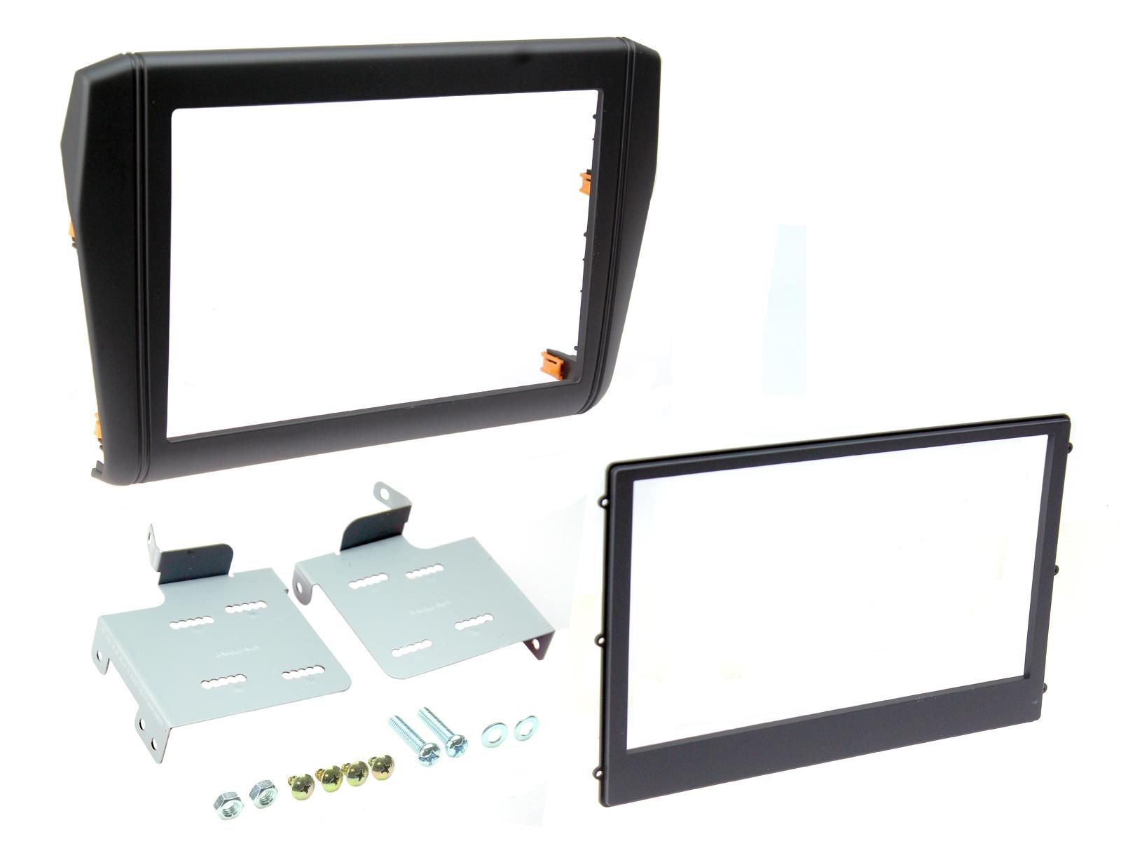 2-DIN frame Suzuki Swift 17- mat zwart