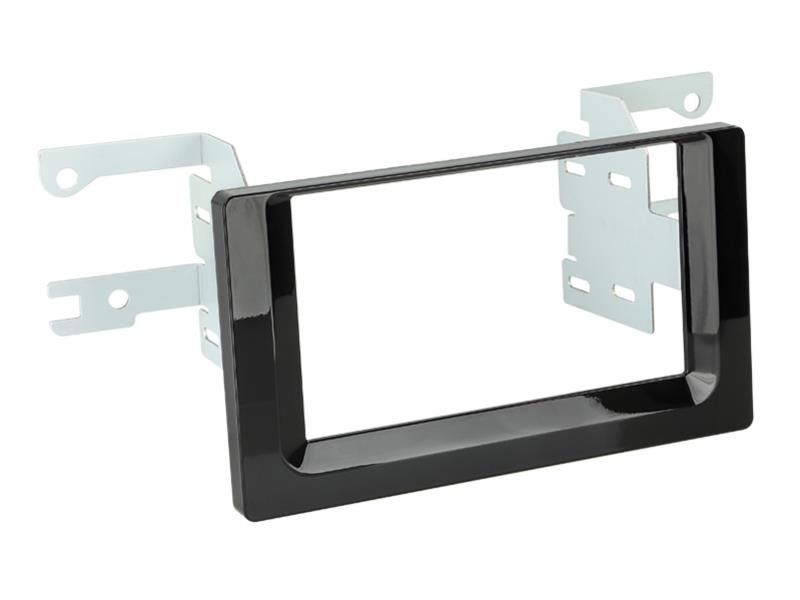2-DIN frame Toyota Auris 16-19 piano zwart