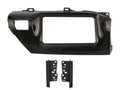 2-DIN frame Toyota Hilux 15-20 piano zwart RHD