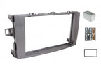 2-DIN frame Toyota Auris 07- ECO donker zilver - afbeelding 2