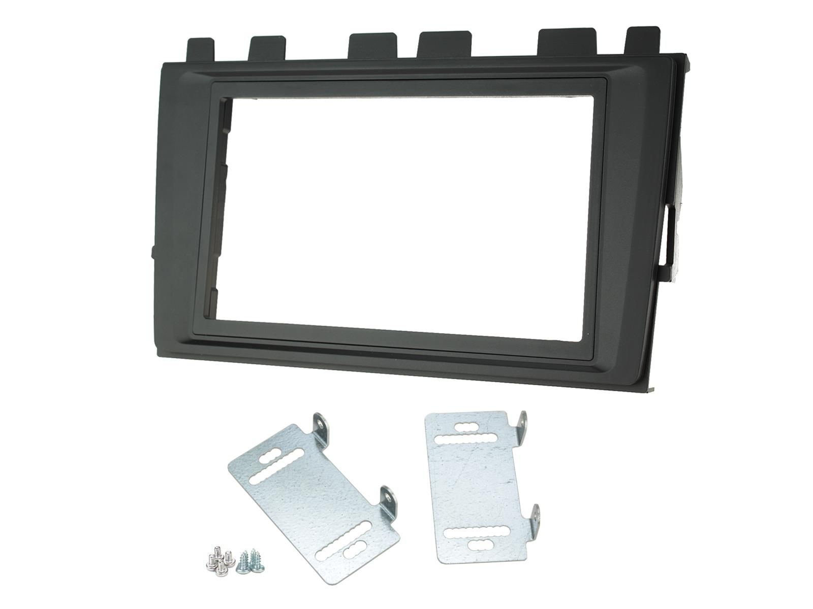 2-DIN frame VW Polo 18- zwart