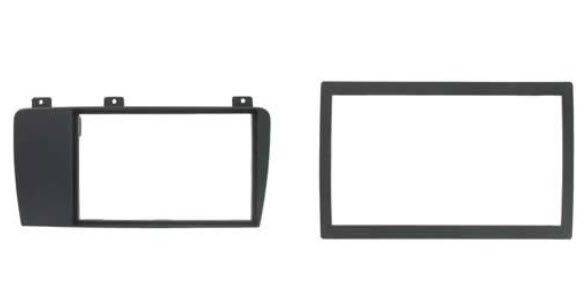 2-DIN frame Volvo S60  V70  XC70 04-09 zwart