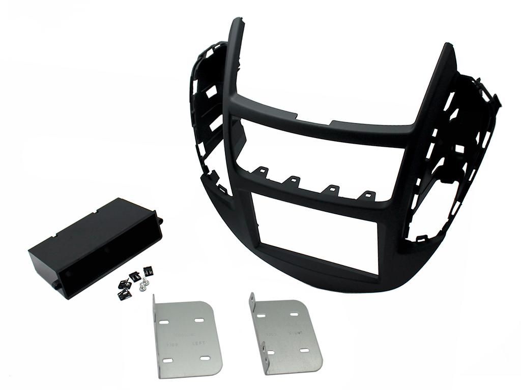 2-DIN frame Chevrolet Trax 13-20 met bakje  zwart