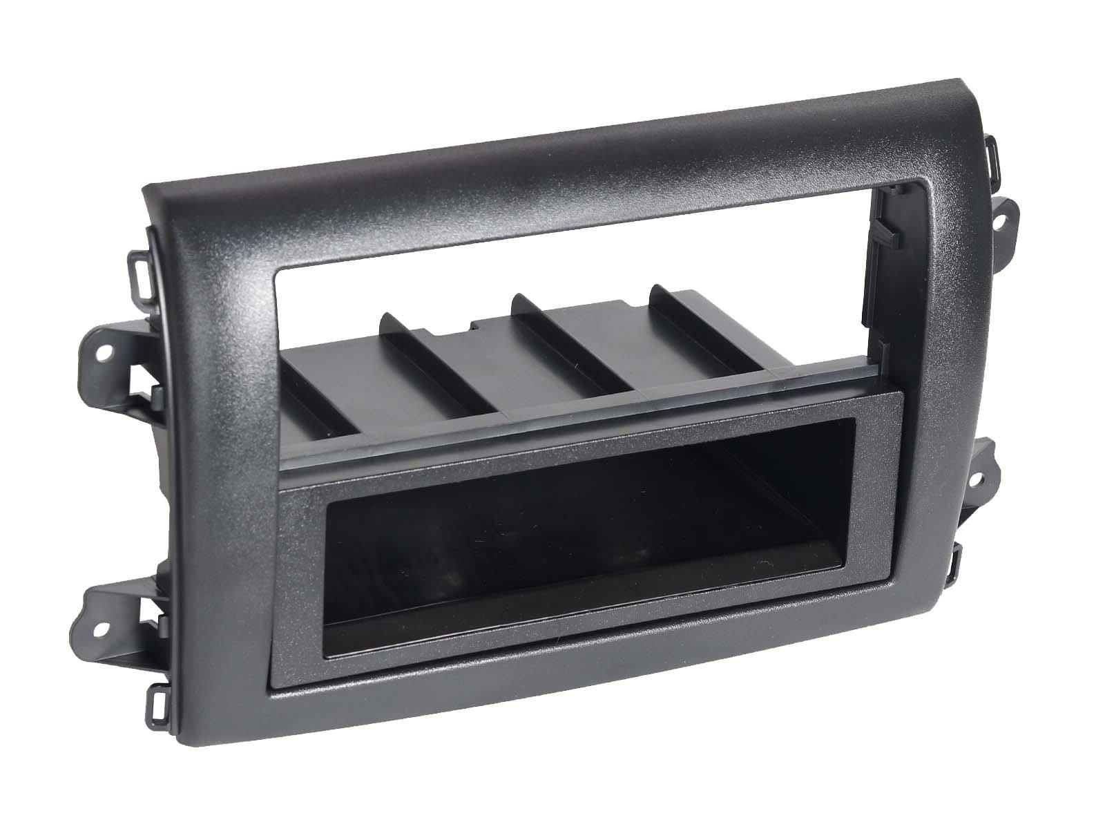 2-DIN frame Fiat Ducato (8 series) 21- met bakje  zwart