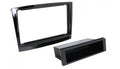 2-DIN frame Fiat Doblo 15- met bakje  zwart
