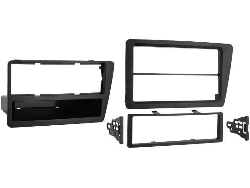2-DIN frame Honda Civic 01-05 met bakje  zwart