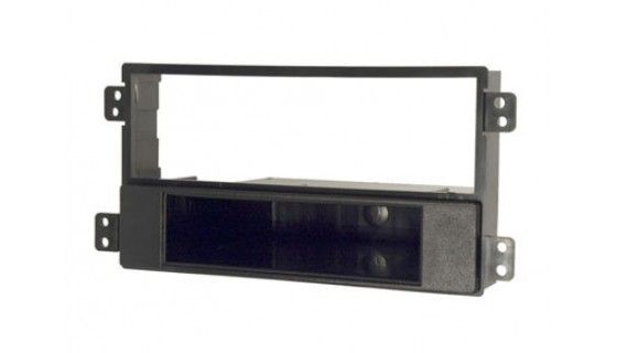 1-DIN frame Hyundai Sonata 04-10 met bakje  zwart