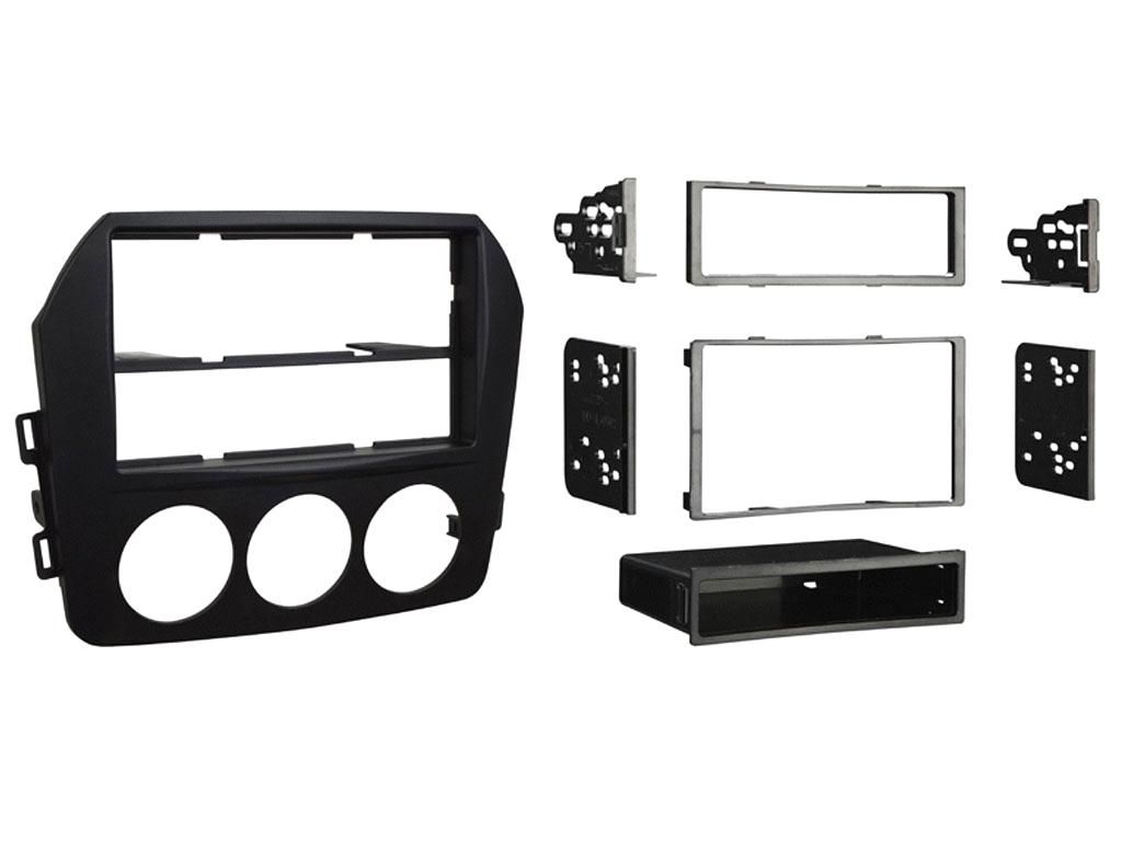 2-DIN frame Mazda MX-5 2009-2015 zwart