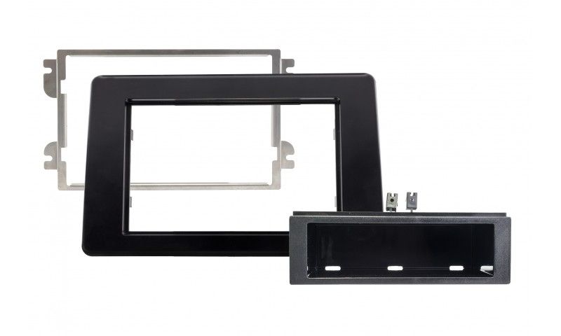 2-DIN frame Opel Movano  Renault Master  NV400 19- zwart