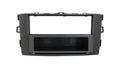 1-DIN frame Toyota Auris 07-12 met bakje  zwart