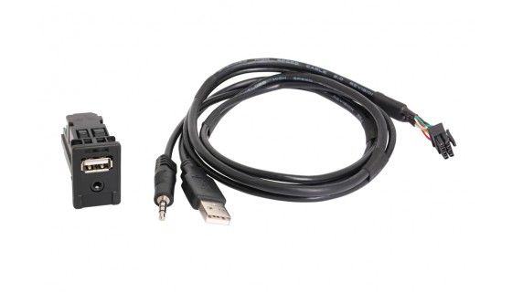 USB retention AUX Subaru BRZ/Toyota GT86/RAV4/Auris 90cm