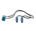 adapterkabel 25 cm dubbel Fakra M - Fakra F 90°