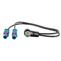 adapterkabel 20 cm Y splitter Fakra M - ISO M 50 ohm