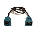 adapterkabel 15 cm Fakra F - Fakra F code Z