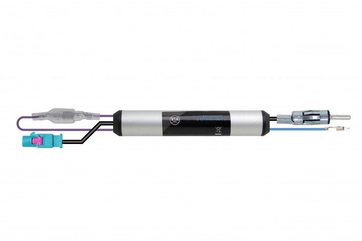adapterkabel 15 cm Fakra M - DIN M + fantoom 8.5V of 12V