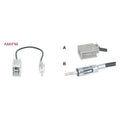 adapterkabel 15 cm GT-5 M - DIN M Volvo V70/XC90/F-Reeks