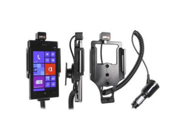Nokia Lumia 925 Actieve houder met 12/24V lader Let Op: Uitlopend Artikel, Kan niet retour!