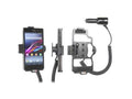 Sony Xperia Z1 Actieve houder met 12/24V lader. Let op: Uitlopend artikel, Kan niet retour!
