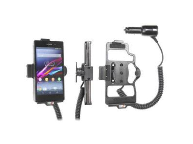 Sony Xperia Z1 Actieve houder met 12/24V lader. Let op: Uitlopend artikel, Kan niet retour!