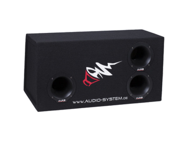 AUDIO SYSTEM enkelvoudige bandpass lege behuizing. Bandpass-behuizing van 75 Liter voor 30 cm Bas