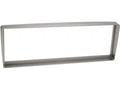 1-DIN Paneel Alfa Romeo 156(Type 932 facelift)1997-2006/(Crosswagon Q4) 932)2004-2007 Kleur: Zilver