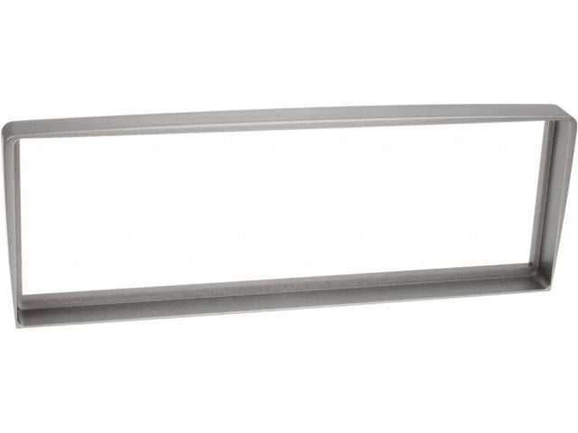 1-DIN Paneel Alfa Romeo 156(Type 932 facelift)1997-2006/(Crosswagon Q4) 932)2004-2007 Kleur: Zilver