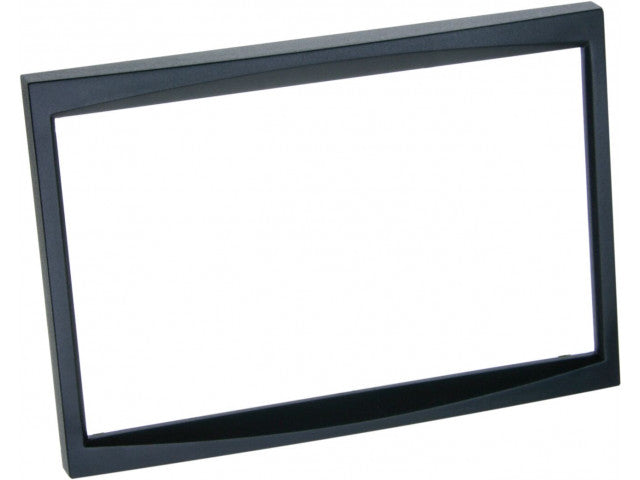 2-DIN Paneel Peugeot 207/307 - Citroën C2/C3 (Pluriel) - Fiat Scudo Kleur: Zwart