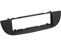 1-DIN Paneel Fiat 500 (ZAF 312) - 2007-2015 Kleur: Zwart