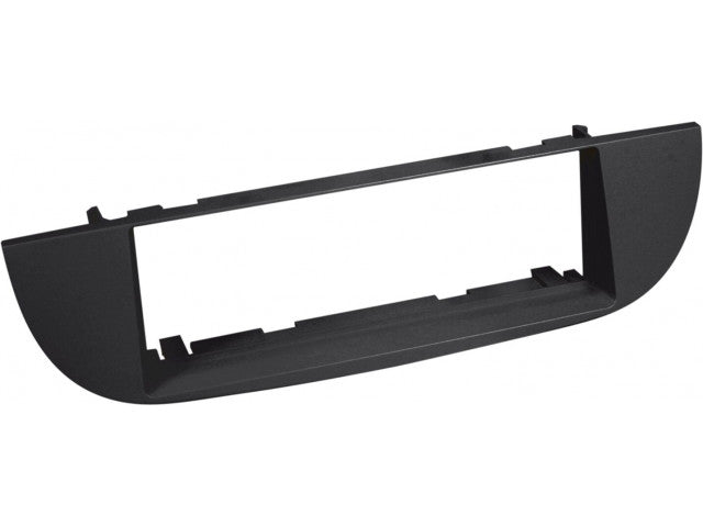 1-DIN Paneel Fiat 500 (ZAF 312) - 2007-2015 Kleur: Zwart