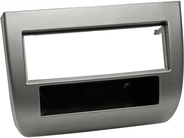 1-DIN Paneel met aflegbakje. Lancia Ypsilon (843) 2003-2011 Kleur: Antraciet