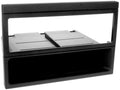 1-DIN Paneel met aflegbakje. Mazda MX-5/323 (F)/626/Demio Kleur: Zwart