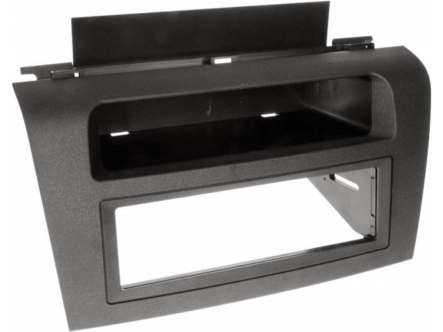 1-DIN Paneel met aflegbakje. Mazda 3 (BK) 2003-2009 Kleur: Zwart