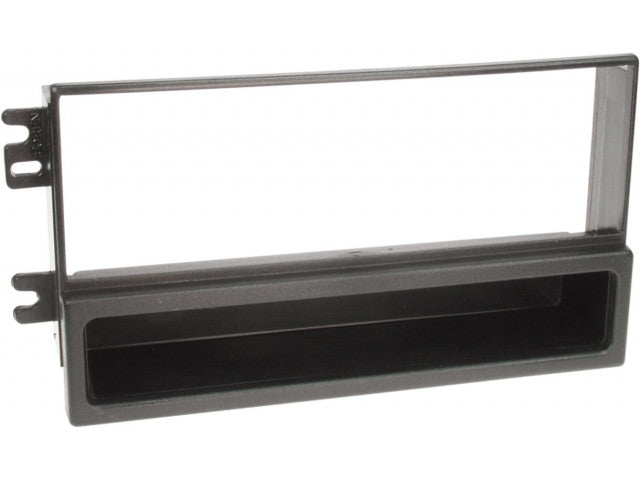 1-DIN Paneel met aflegbakje. Kia Sorento (BL/JC) 2002-2006 Kleur: Zwart