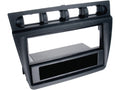 2-DIN Paneel Kia Picanto ; 2004 -2007 ; Kleur: Zwart