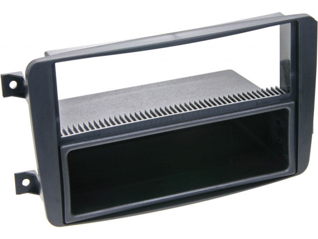 2-DIN Paneel met opbergvak Mercedes Benz C-Klasse/CLK-Klasse/G-Klasse/Vito/Viano - Kleur: Zwart