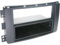 2-DIN Paneel Smart Fortwo (C451/A541) 03/2007-08/2010 Smart Forfour(W454) Kleur: Zwart