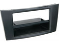 2-DIN Paneel Mercedes Benz E-Klasse (W211)/CLS-Klasse (W211) - Kleur: zwart