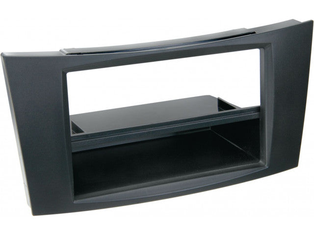 2-DIN Paneel Mercedes Benz E-Klasse (W211)/CLS-Klasse (W211) - Kleur: zwart